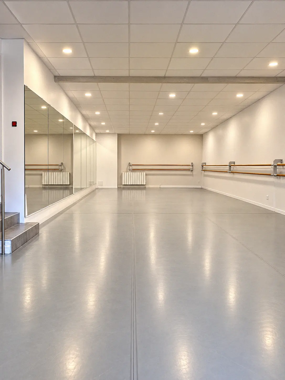 Studio de l’école de danse Dantza à Lux