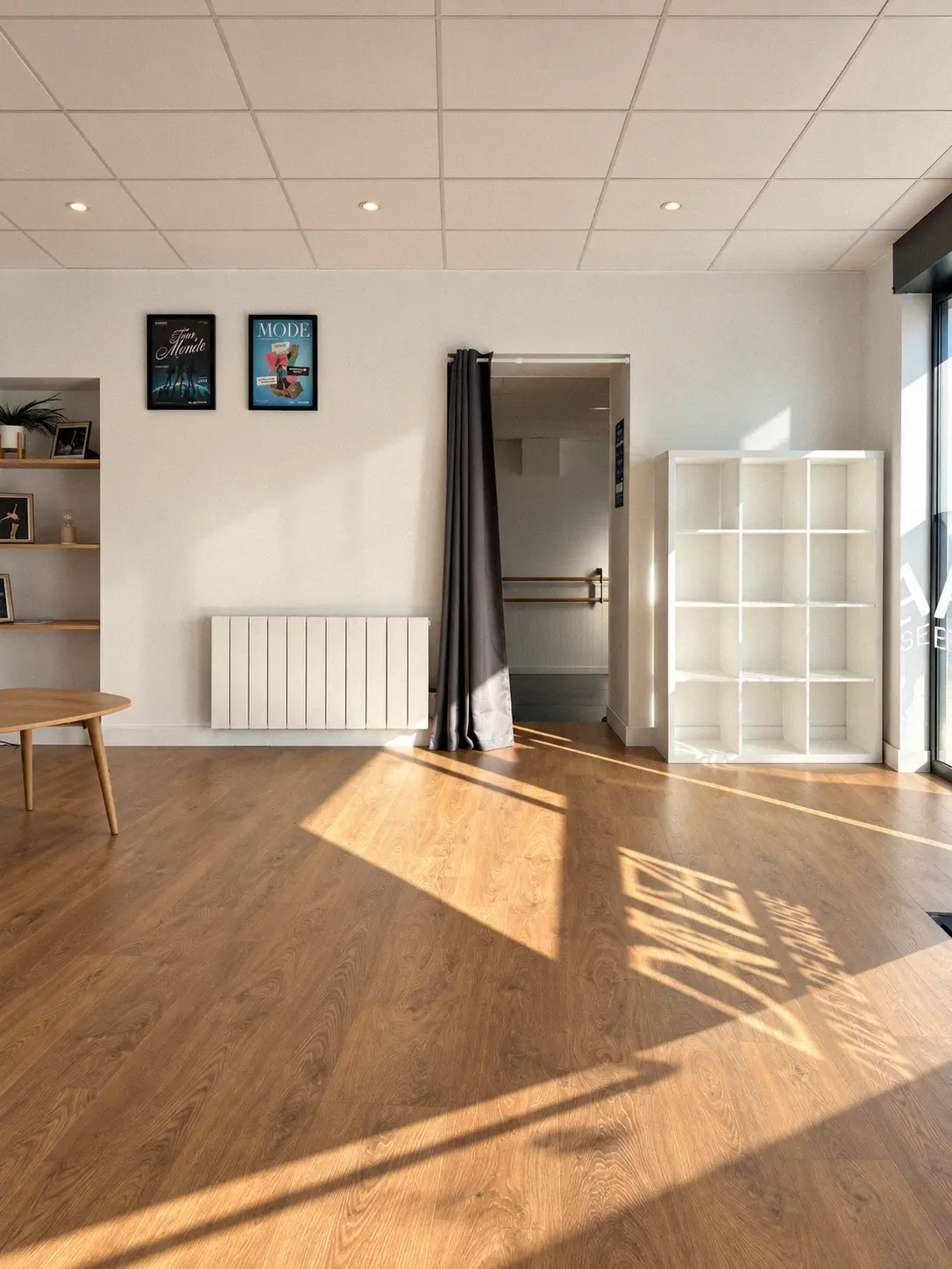 Studio de l’école de danse Dantza à Lux